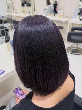 ロング カラー ヘアアレンジ 🌈くれは🎨デザイ ン🌟ダメージレスのヘアスタイル