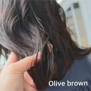 セミロング カラー MYA 🤍kanaのヘアスタイル