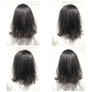 ミディアム カラー 髪質改善特化KIZU /艶髪研究(京都)のヘアスタイル