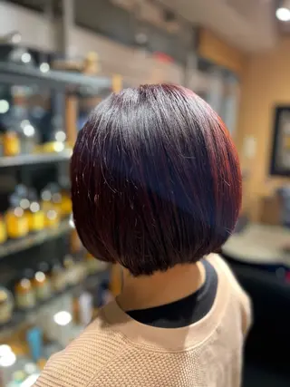 ショート カラー ヘアアレンジ 渡部 彩花のヘアスタイル