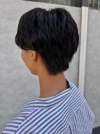 メンズ 米元 春奈のヘアスタイル