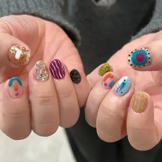ネイル パラジェル認定サロン N°nail 立川のネイルデザイン
