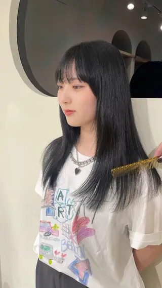 ミディアム カラーモデル募集中 Rei🐈⬛/大宮のヘアスタイル