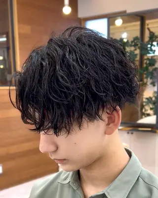 パーマ メンズ 千葉 ホシトのヘアスタイル