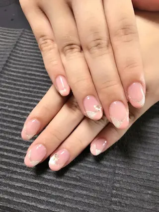 ネイル モチの良さ◉ フィルインネイル♡のネイルデザイン