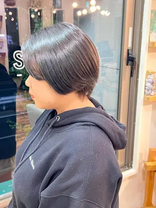 ショート カラー GOURIKI jr 🌿‬MIKUのヘアスタイル