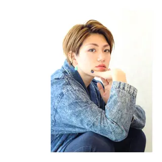 ショート カラー パーマ ヘアアレンジ メンズ キッズ TopStylist ✂︎ YUKAのヘアスタイル
