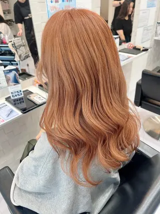 カラー 横山 香音のヘアスタイル