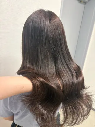 ロング カラー 💕мei 透明感カラー💕のヘアスタイル