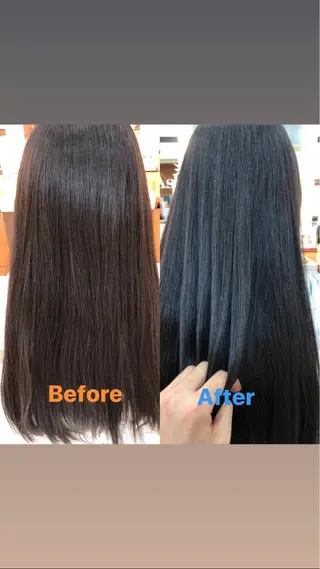 ロング パーマ ナカタケ ユウのヘアスタイル