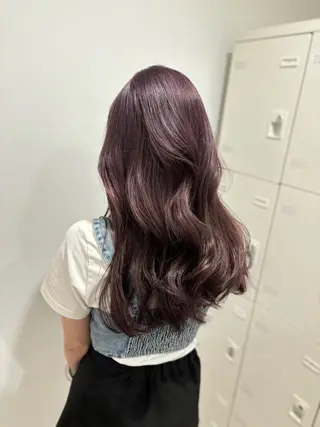 ロング カラー 韓流トレンドヘア 🎀RINAKO🎀のヘアスタイル