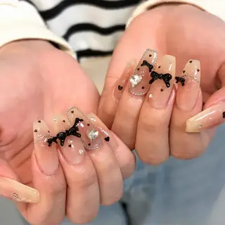 ネイル 直方市ネイルサロン minuitのネイルデザイン