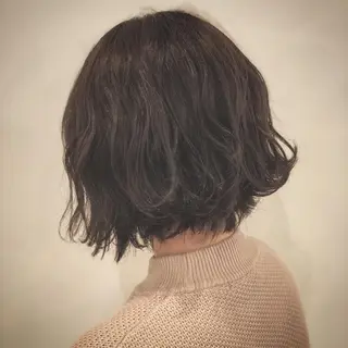 ミディアム カラー 日比谷 翔太のヘアスタイル