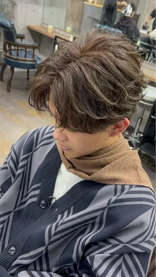 カラー メンズ メンズ💫カット& パーマ💫takaのヘアスタイル