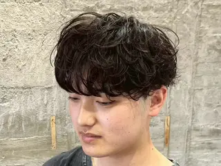 パーマ メンズ 【Niau】坂上 葵海のヘアスタイル