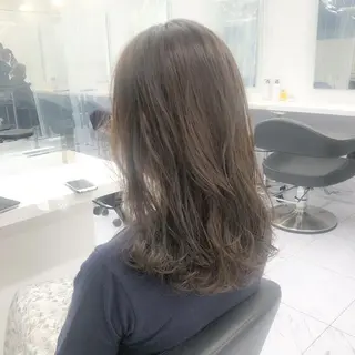 セミロング カラー パーマ ヘアアレンジ メンズ kenta GATTACAのヘアスタイル