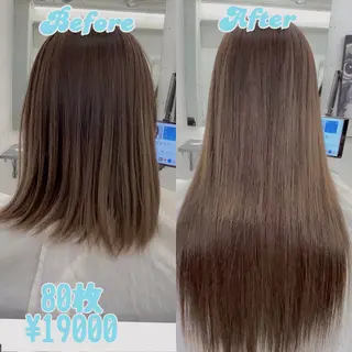 ロング 吉田 彩乃のヘアスタイル
