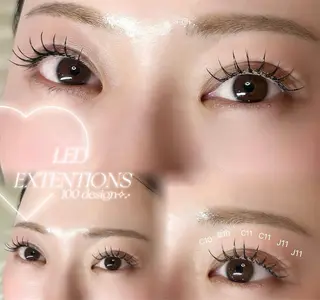 マツエク・マツパ EtoraEye🪐 Shibuyaのマツエク・マツパデザイン