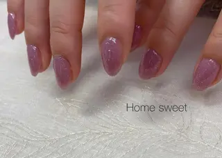 ネイル ショートネイル. Home sweetのネイルデザイン