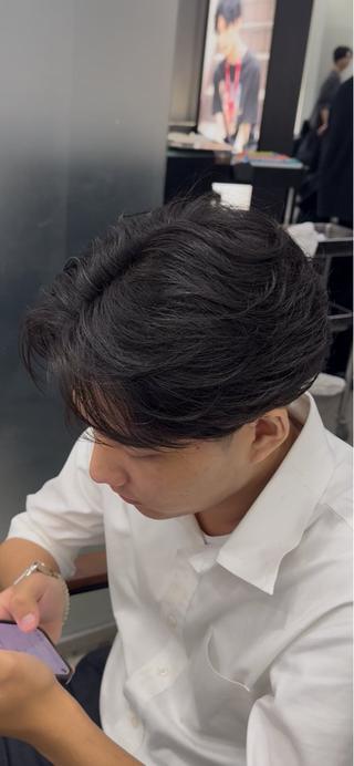 パーマ メンズ メンズヘア カット、パーマ特化のヘアスタイル