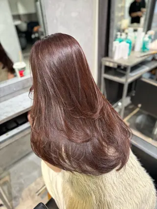 ロング 透明感カラー🇰🇷 レイヤー✨桑原　研太のヘアスタイル