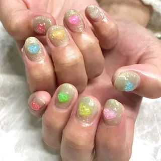ネイル 🫧RaLa ⭐︎AYAKA🫧のネイルデザイン