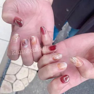 ネイル 地爪育成💅 kanaoanailのネイルデザイン