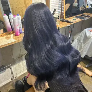 ロング カラー ふかたさや🌟 艶感カラー🌟のヘアスタイル