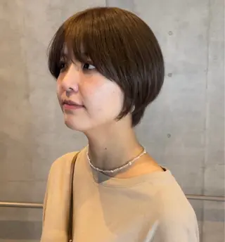 ショート カラー 🌈メンズパーマ🌈 メンズカットアリサのヘアスタイル