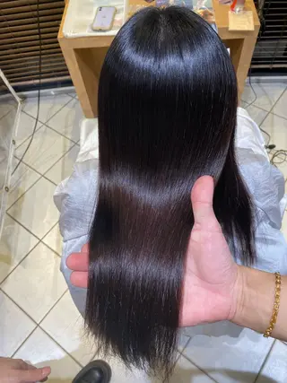 ロング ノンダメージ 🥑mikubanのヘアスタイル