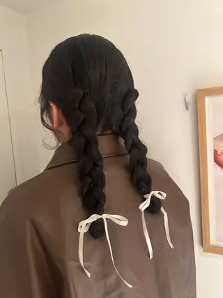 カラー かがやしづ ⭐️カラーモデルのヘアスタイル