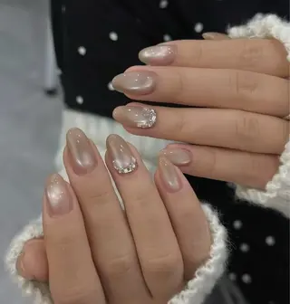 ネイル 🎀PG🩵 ネイルサロンのネイルデザイン