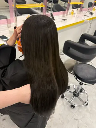 ロング カラー ベージュ×レイヤー 🤎横浜/miu🤎のヘアスタイル
