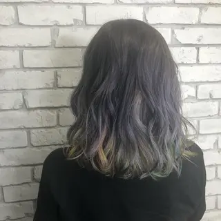 セミロング カラー welring hair salonのヘアスタイル