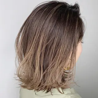 ミディアム カラー メンズ特化美容師/ 新井　洸太のヘアスタイル