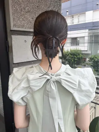ヘアアレンジ nakahara madokaのヘアスタイル
