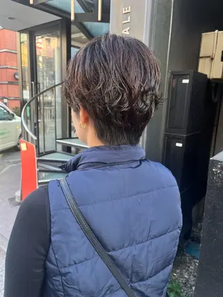 ショート パーマ カットモデル募集/ 石川絢佳🍓⸝⸝꙳のヘアスタイル