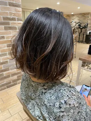 ショート 顔周り/くびれヘア 韓国ヘア💕風間るなのヘアスタイル