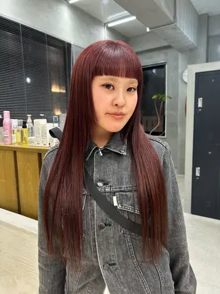 ロング シオン /レディースカットのヘアスタイル