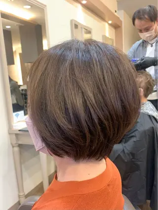 ショート 福原遼華/小顔ショー ト/髪質改善のヘアスタイル