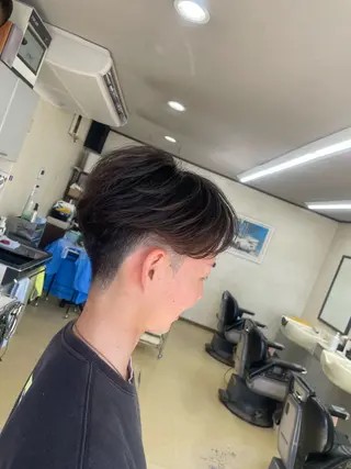パーマ メンズ 片桐 航太のヘアスタイル