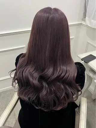 ロング カラー 新井 凪のヘアスタイル