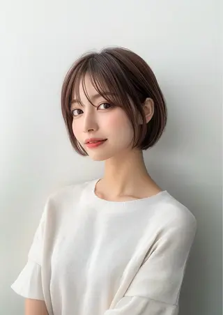 ミディアム 似合わせヘア 表参道/こはるのヘアスタイル