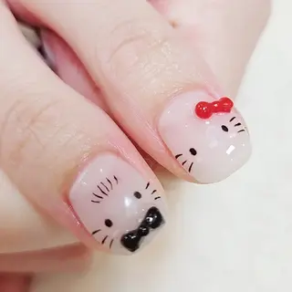 ネイル 手描きｱｰﾄ&推し活 🌟Wisteriaのネイルデザイン