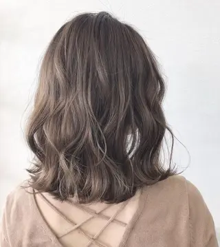 ミディアム カラー 一箭 恵梧/ロングヘアのヘアスタイル