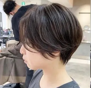 ショート 柴田 日菜子のヘアスタイル
