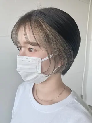 ショート タカツド ユウキのヘアスタイル