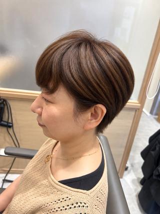 ショート 久木原 ゆりのヘアスタイル