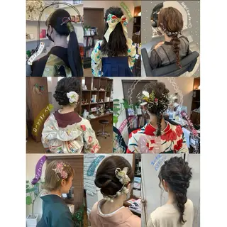 ヘアアレンジ 久保山 友奈のヘアスタイル
