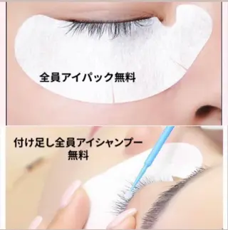 マツエク・マツパ MAX SALON Amiのマツエク・マツパデザイン